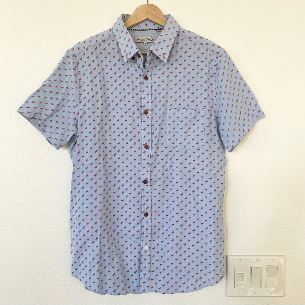 Sovereign Code Flamingo Button Down - image 1